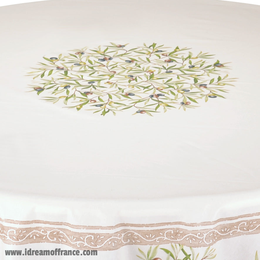 French Provencal tablecloth -  Clos des Oliviers